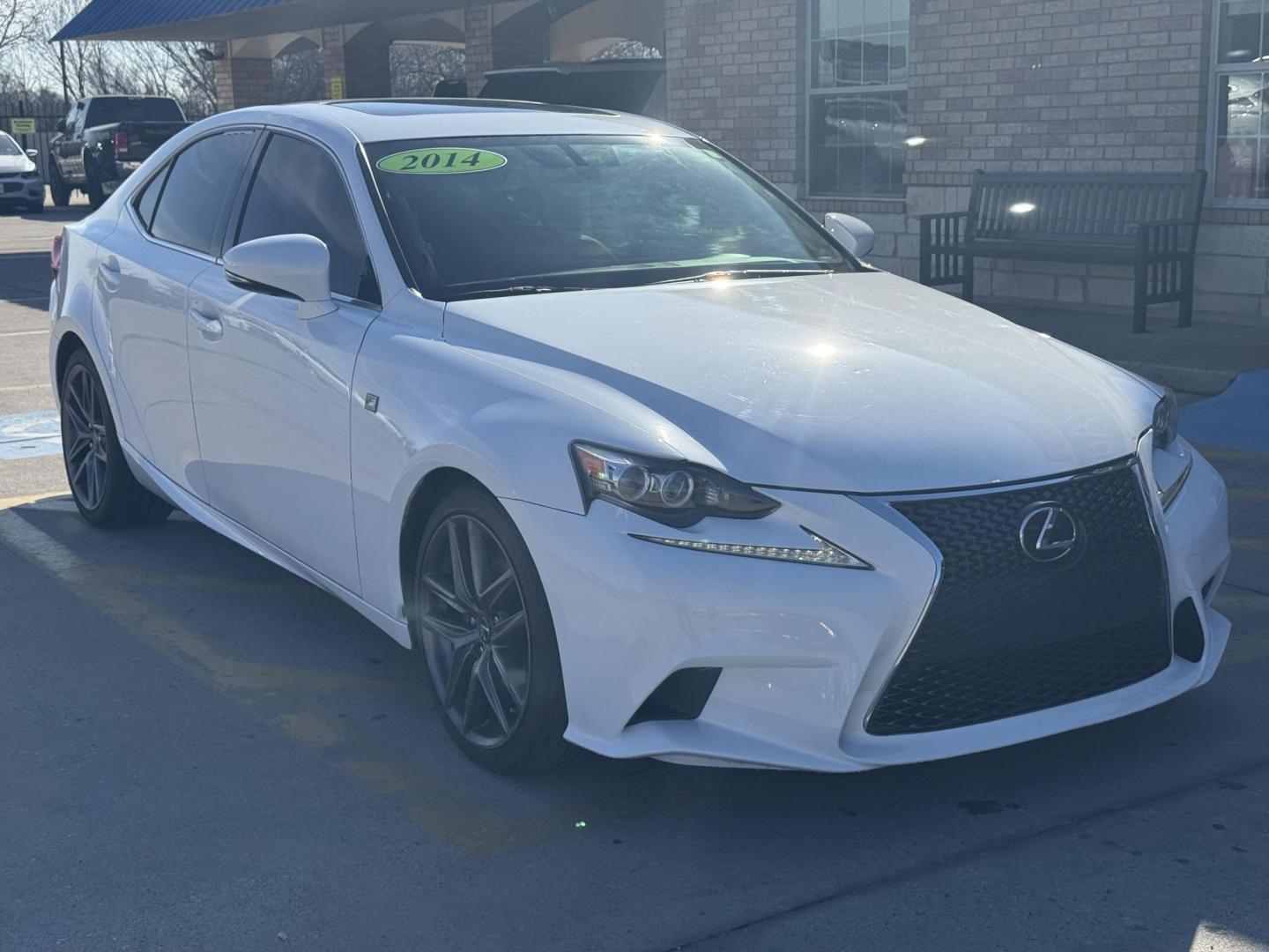 2014 White Lexus Is 250 (JTHBF1D2XE5) with an 2.5L V6 engine, located at 2401 E Main St., Grand Prairie, TX, 75050, (972) 262-4440, 32.748981, -96.969643 - Photo#13
