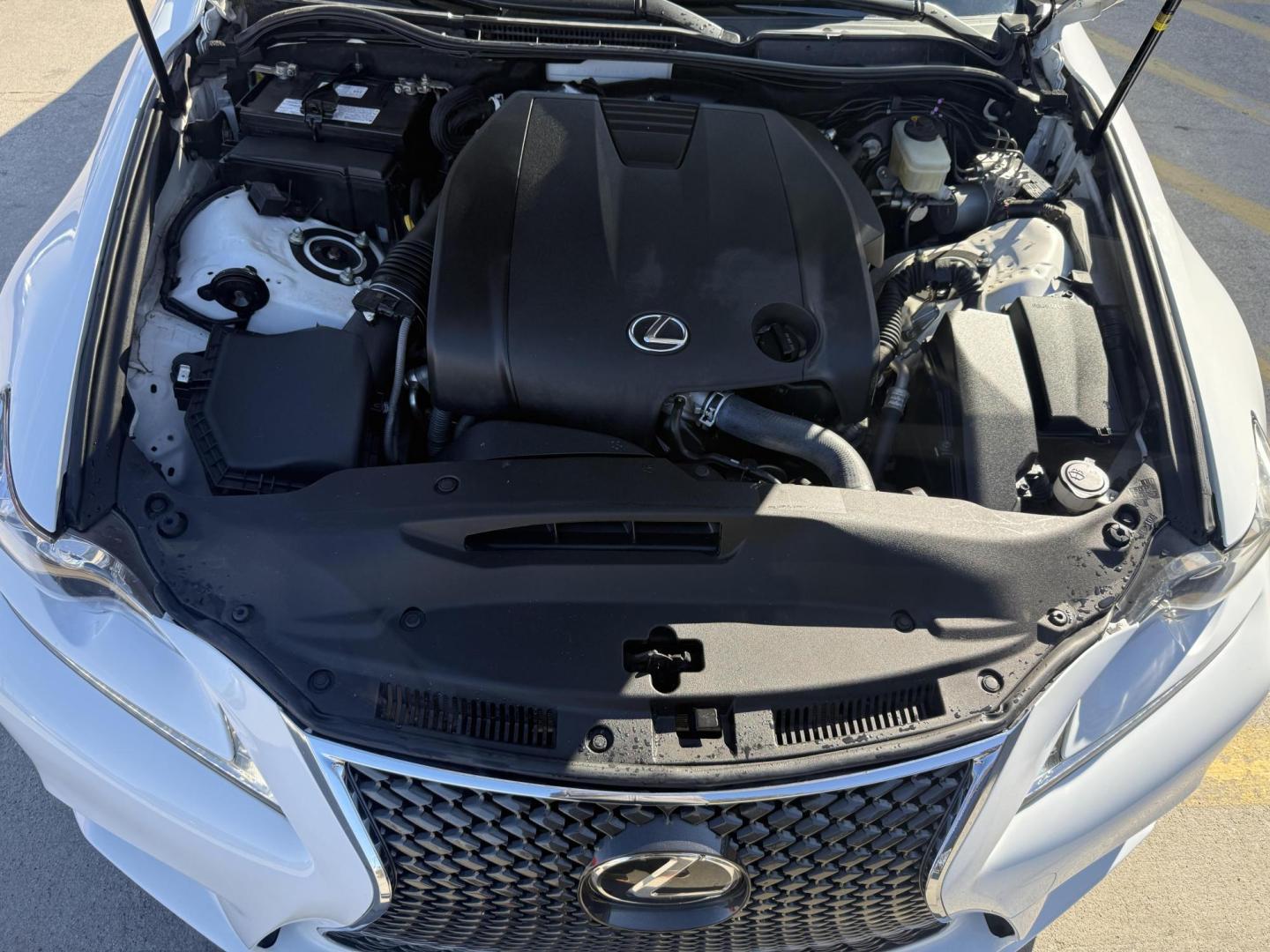 2014 White Lexus Is 250 (JTHBF1D2XE5) with an 2.5L V6 engine, located at 2401 E Main St., Grand Prairie, TX, 75050, (972) 262-4440, 32.748981, -96.969643 - Photo#19