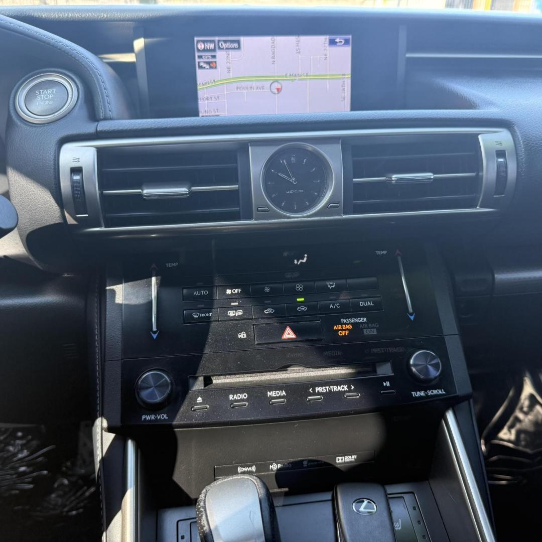 2014 White Lexus Is 250 (JTHBF1D2XE5) with an 2.5L V6 engine, located at 2401 E Main St., Grand Prairie, TX, 75050, (972) 262-4440, 32.748981, -96.969643 - Photo#20