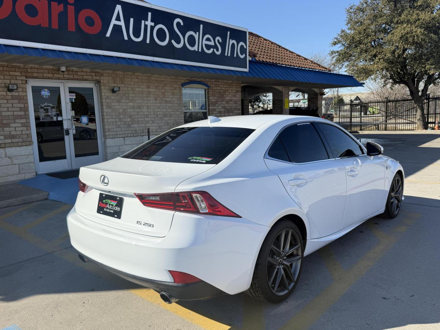 2014 White Lexus Is 250 (JTHBF1D2XE5) with an 2.5L V6 engine, located at 2401 E Main St., Grand Prairie, TX, 75050, (972) 262-4440, 32.748981, -96.969643 - Photo#25