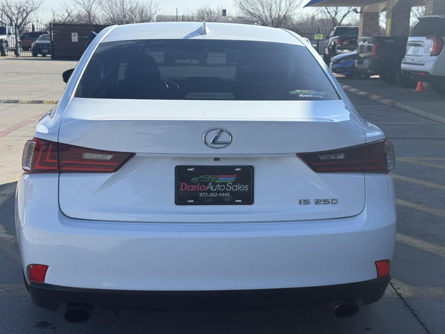 2014 White Lexus Is 250 (JTHBF1D2XE5) with an 2.5L V6 engine, located at 2401 E Main St., Grand Prairie, TX, 75050, (972) 262-4440, 32.748981, -96.969643 - Photo#27