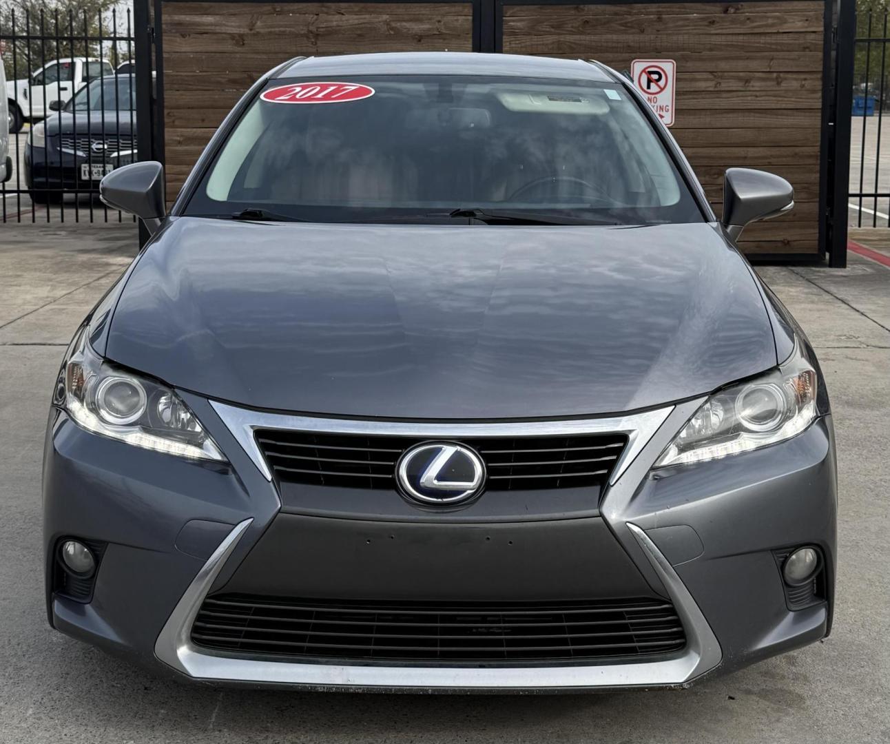 2017 Gray Lexus Ct 200H (JTHKD5BH4H2) with an 1.8L I4 F DOHC 16V engine, located at 2401 E Main St., Grand Prairie, TX, 75050, (972) 262-4440, 32.748981, -96.969643 - Photo#1