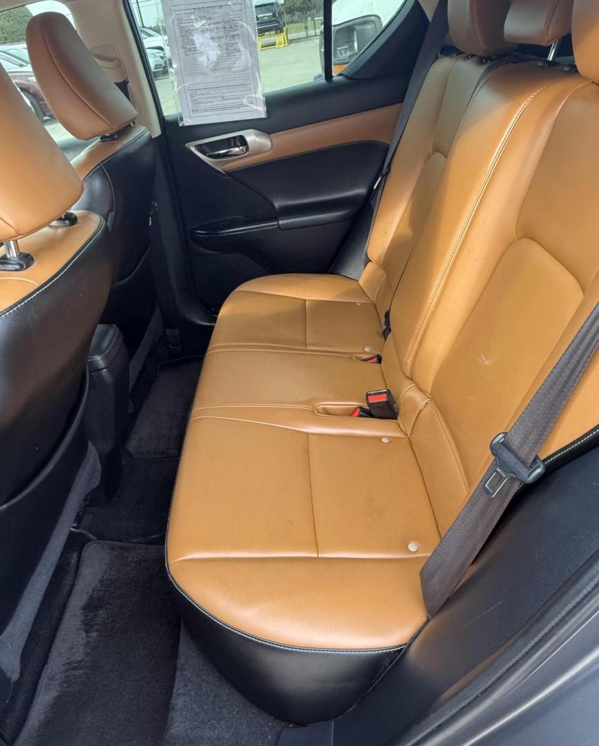 2017 Gray Lexus Ct 200H (JTHKD5BH4H2) with an 1.8L I4 F DOHC 16V engine, located at 2401 E Main St., Grand Prairie, TX, 75050, (972) 262-4440, 32.748981, -96.969643 - Photo#10