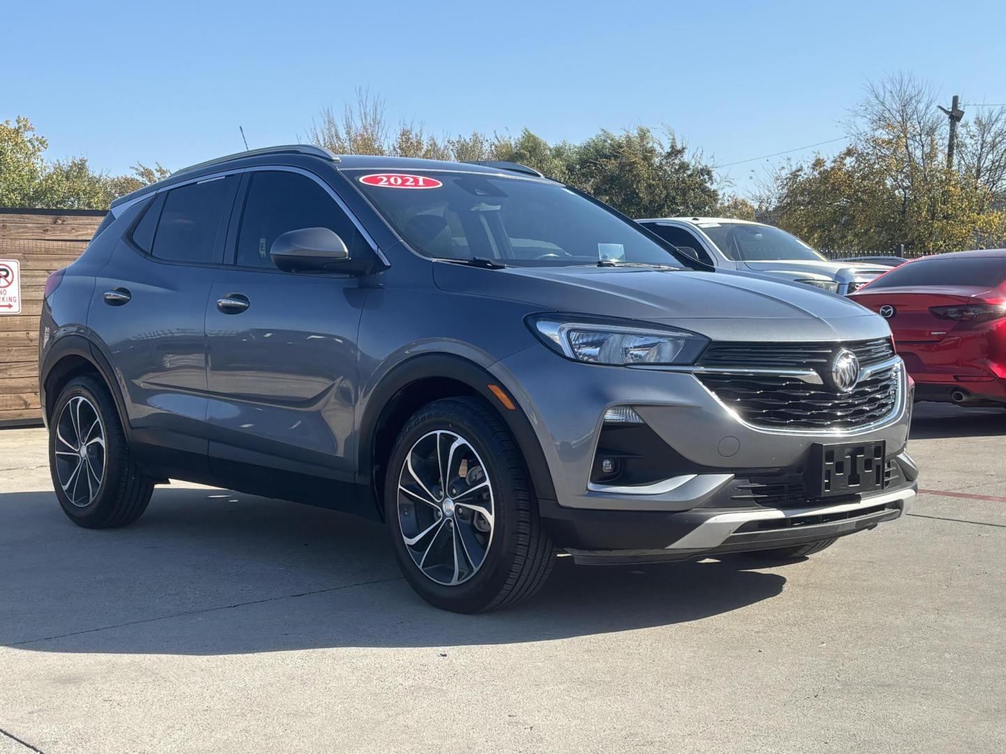 2021 Gray Buick Encore Gx (KL4MMDSL2MB) with an 1.3L I3 engine, located at 2401 E Main St., Grand Prairie, TX, 75050, (972) 262-4440, 32.748981, -96.969643 - Photo#15