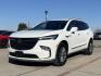 2022 Summit White /Dark Galvanized Seats w/Ebony Interior Accents Wh Buick Enclave 76449 (5GAERBKW3NJ) with an 3.6L V6 DOHC 24V engine, 9-Speed Automatic transmission, located at 2401 E Main St., Grand Prairie, TX, 75050, (972) 262-4440, 32.748981, -96.969643 - Photo#0