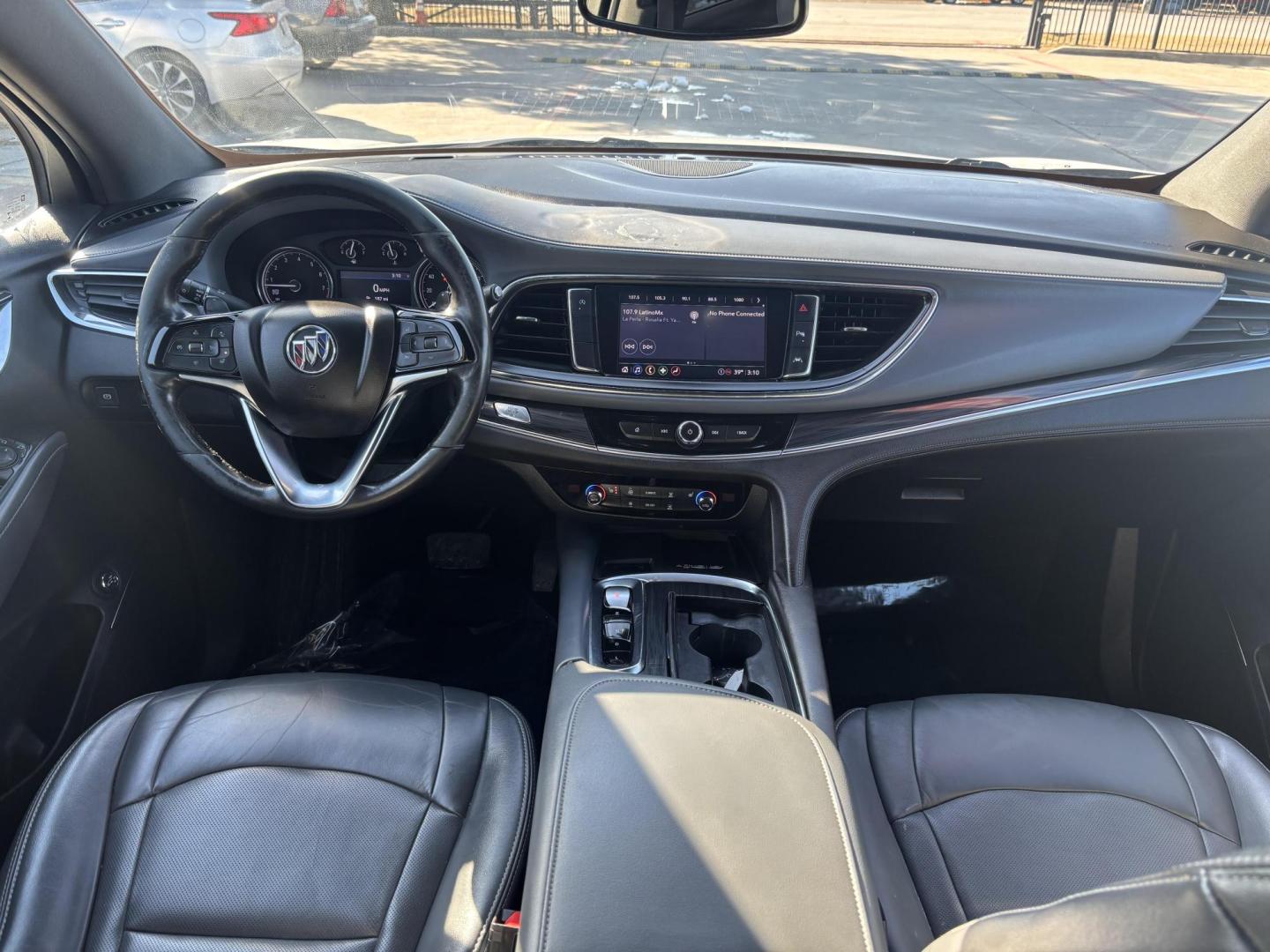 2022 Summit White /Dark Galvanized Seats w/Ebony Interior Accents Wh Buick Enclave 76449 (5GAERBKW3NJ) with an 3.6L V6 DOHC 24V engine, 9-Speed Automatic transmission, located at 2401 E Main St., Grand Prairie, TX, 75050, (972) 262-4440, 32.748981, -96.969643 - Photo#19