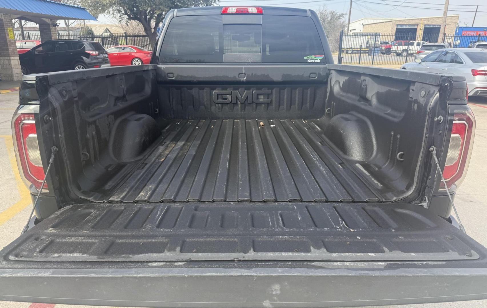 2017 Onyx Black /Cocoa/Dune, leather Cocoa/Dune, leather Dark Ash S GMC Sierra 1500 56475 (1GTV2NEJXHZ) with an 6.2L V8 OHV 16V engine, 6-Speed Automatic transmission, located at 2401 E Main St., Grand Prairie, TX, 75050, (972) 262-4440, 32.748981, -96.969643 - Photo#1