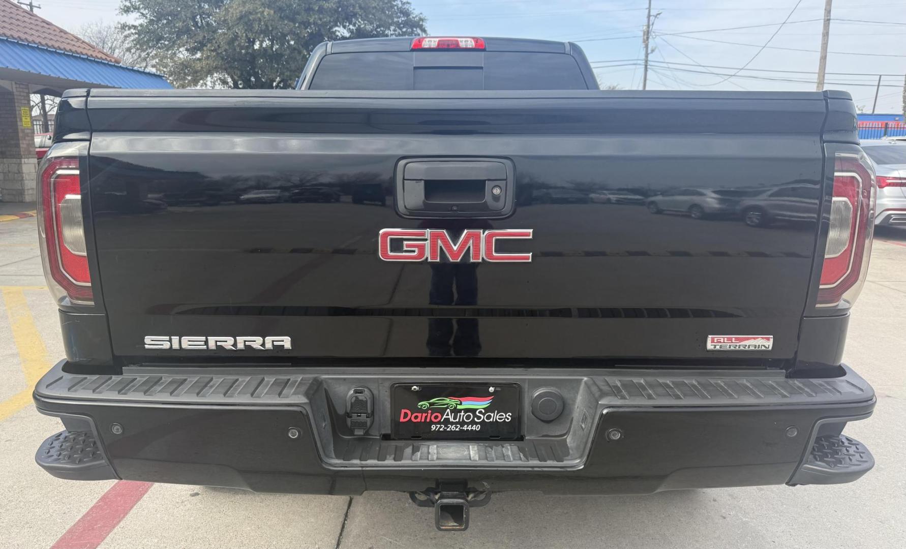 2017 Onyx Black /Cocoa/Dune, leather Cocoa/Dune, leather Dark Ash S GMC Sierra 1500 56475 (1GTV2NEJXHZ) with an 6.2L V8 OHV 16V engine, 6-Speed Automatic transmission, located at 2401 E Main St., Grand Prairie, TX, 75050, (972) 262-4440, 32.748981, -96.969643 - Photo#2
