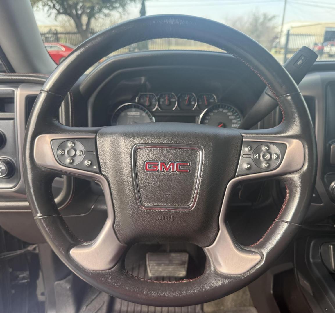 2017 Onyx Black /Cocoa/Dune, leather Cocoa/Dune, leather Dark Ash S GMC Sierra 1500 56475 (1GTV2NEJXHZ) with an 6.2L V8 OHV 16V engine, 6-Speed Automatic transmission, located at 2401 E Main St., Grand Prairie, TX, 75050, (972) 262-4440, 32.748981, -96.969643 - Photo#22
