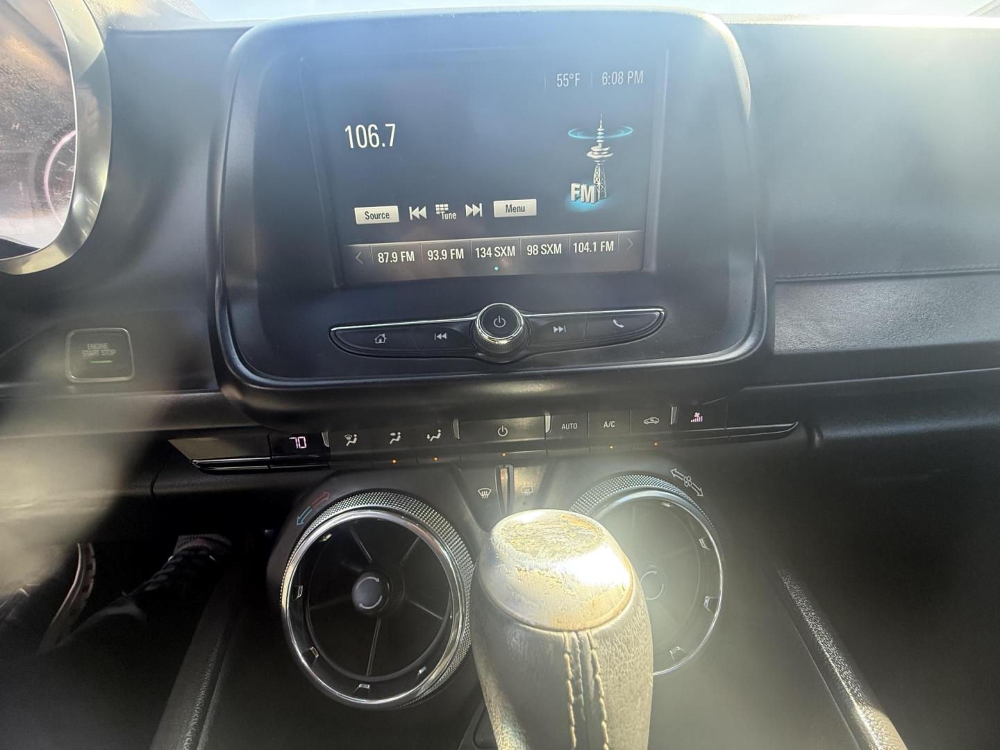 2016 Hyper Blue Metallic /Jet Black, cloth Medium Ash Gray, cloth Chevrolet Camaro 53901 (1G1FB1RX8G0) with an 2.0L L4 DOHC 16V TURBO engine, 6-Speed Automatic transmission, located at 2401 E Main St., Grand Prairie, TX, 75050, (972) 262-4440, 32.748981, -96.969643 - Photo#7