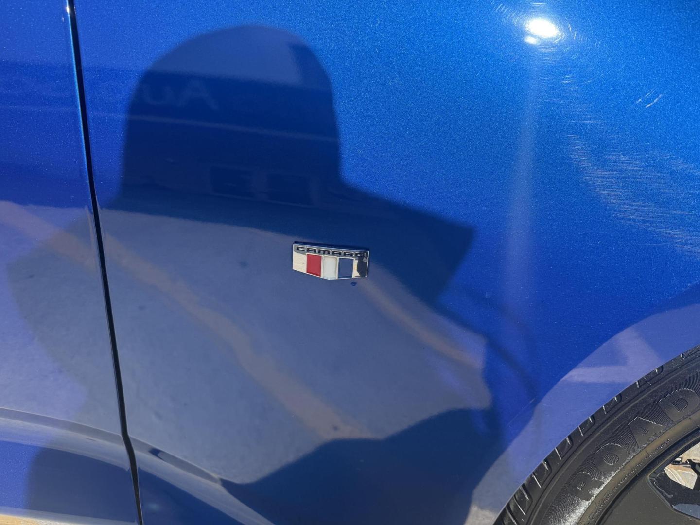 2016 Hyper Blue Metallic /Jet Black, cloth Medium Ash Gray, cloth Chevrolet Camaro 53901 (1G1FB1RX8G0) with an 2.0L L4 DOHC 16V TURBO engine, 6-Speed Automatic transmission, located at 2401 E Main St., Grand Prairie, TX, 75050, (972) 262-4440, 32.748981, -96.969643 - Photo#25