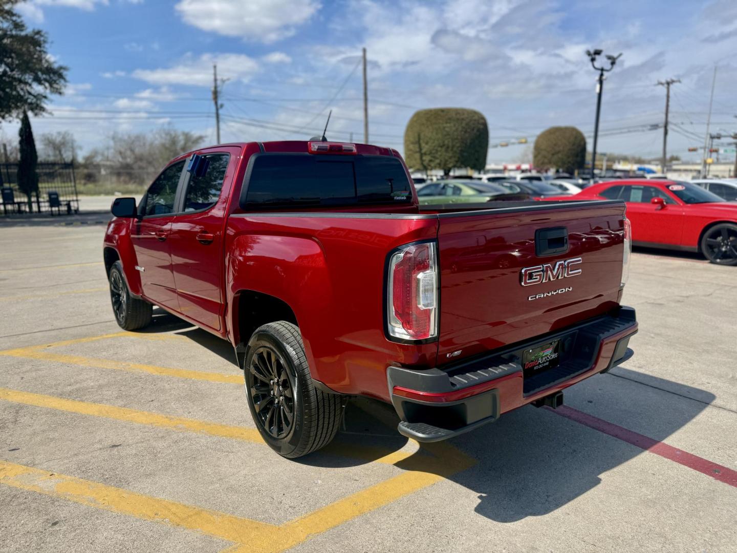 2021 Red Gmc Canyon (1GTG5CEN8M1) , located at 2401 E Main St., Grand Prairie, TX, 75050, (972) 262-4440, 32.748981, -96.969643 - Photo#5