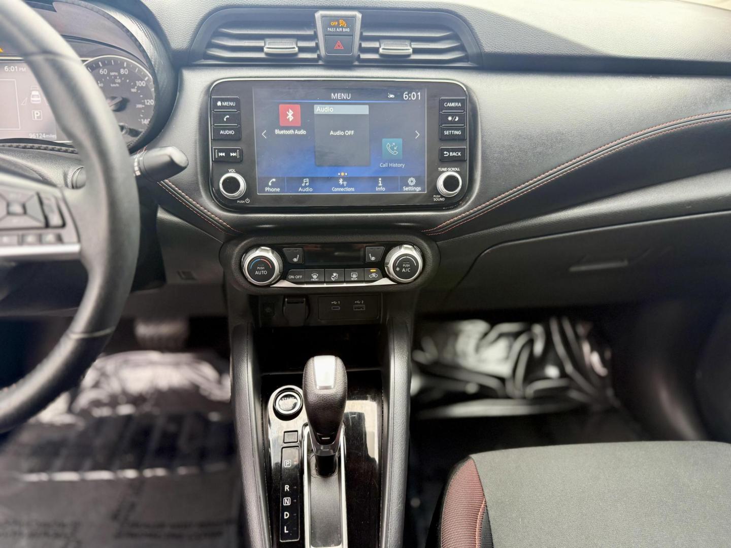 2024 Gray Sky Pearl /Graphite Nissan Versa 83990 (3N1CN8FV4RL) with an 1.6L L4 DOHC 16V engine, Continuously Variable Transmission transmission, located at 2401 E Main St., Grand Prairie, TX, 75050, (972) 262-4440, 32.748981, -96.969643 - Photo#16