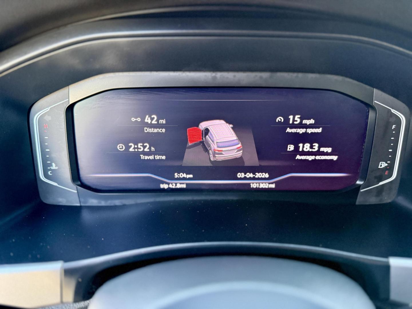 2020 Platinum Gray Metallic /Shetland Beige, leatherette Titan Black, leatheret Volkswagen Atlas 73257 (1V2MC2CA1LC) with an 2.0L L4 DOHC 16V engine, 8-Speed Automatic transmission, located at 2401 E Main St., Grand Prairie, TX, 75050, (972) 262-4440, 32.748981, -96.969643 - Photo#18