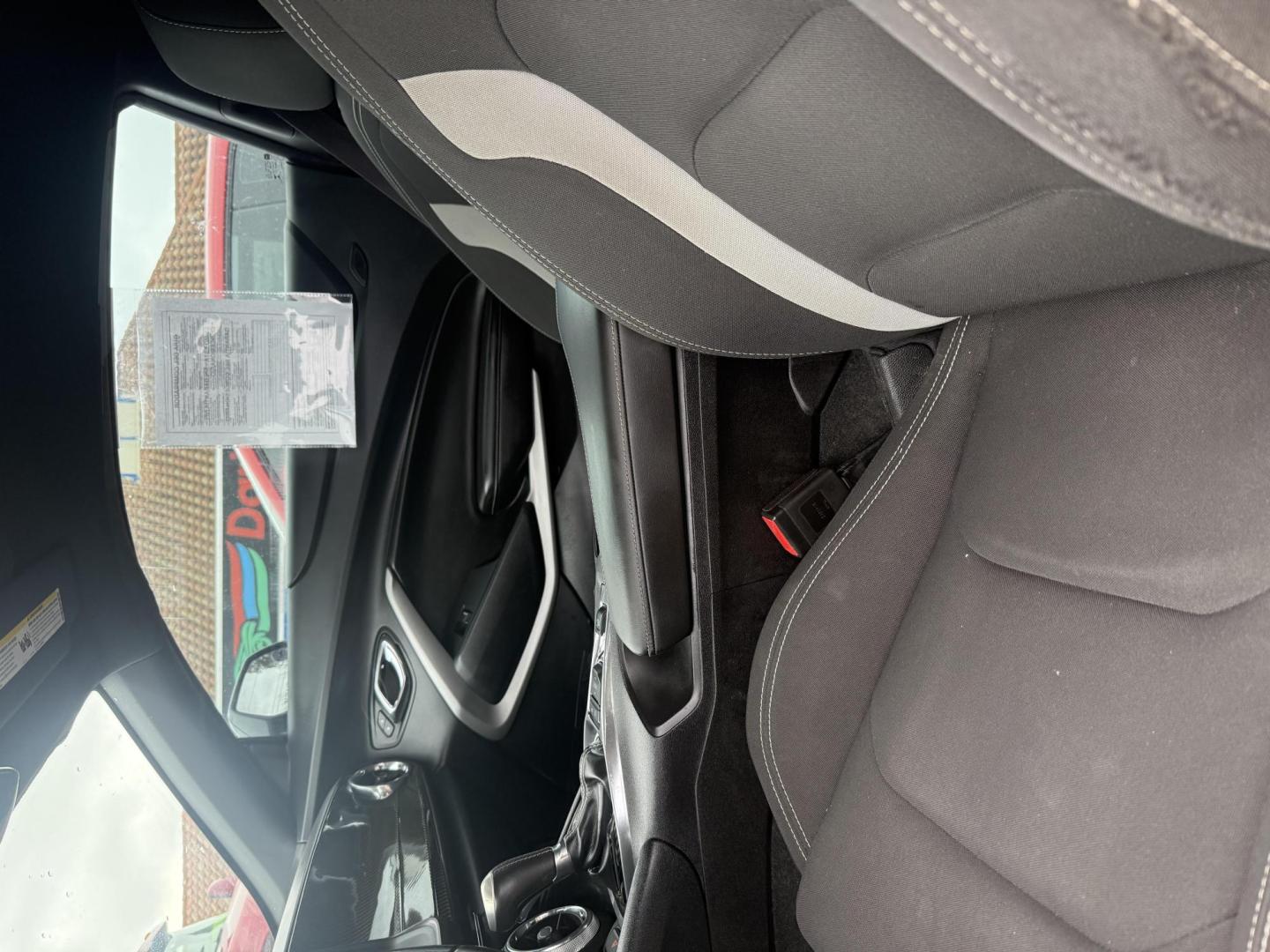 2017 Nightfall Gray Metallic /Jet Black, cloth Medium Ash Gray, cloth Chevrolet Camaro 54953 (1G1FB1RX9H0) with an 2.0L L4 DOHC 16V TURBO engine, 6-Speed Automatic transmission, located at 2401 E Main St., Grand Prairie, TX, 75050, (972) 262-4440, 32.748981, -96.969643 - Photo#10