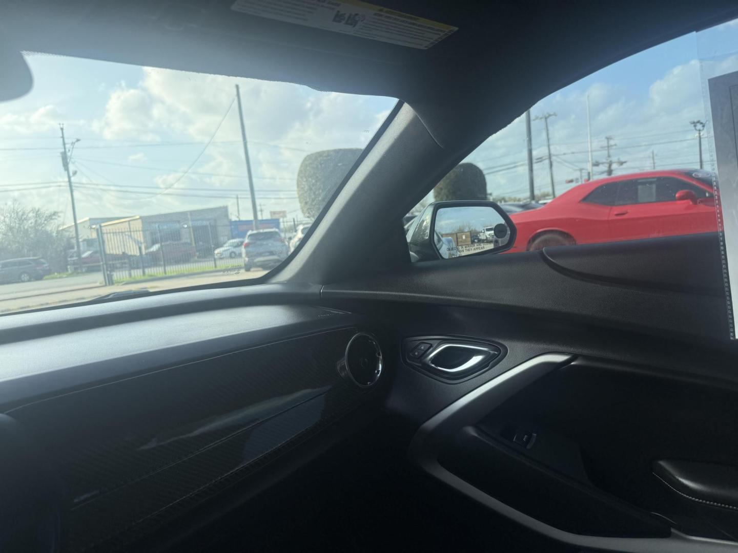 2017 Nightfall Gray Metallic /Jet Black, cloth Medium Ash Gray, cloth Chevrolet Camaro 54953 (1G1FB1RX9H0) with an 2.0L L4 DOHC 16V TURBO engine, 6-Speed Automatic transmission, located at 2401 E Main St., Grand Prairie, TX, 75050, (972) 262-4440, 32.748981, -96.969643 - Photo#11