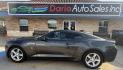 2017 Nightfall Gray Metallic /Jet Black, cloth Medium Ash Gray, cloth Chevrolet Camaro 54953 (1G1FB1RX9H0) with an 2.0L L4 DOHC 16V TURBO engine, 6-Speed Automatic transmission, located at 2401 E Main St., Grand Prairie, TX, 75050, (972) 262-4440, 32.748981, -96.969643 - Photo#16