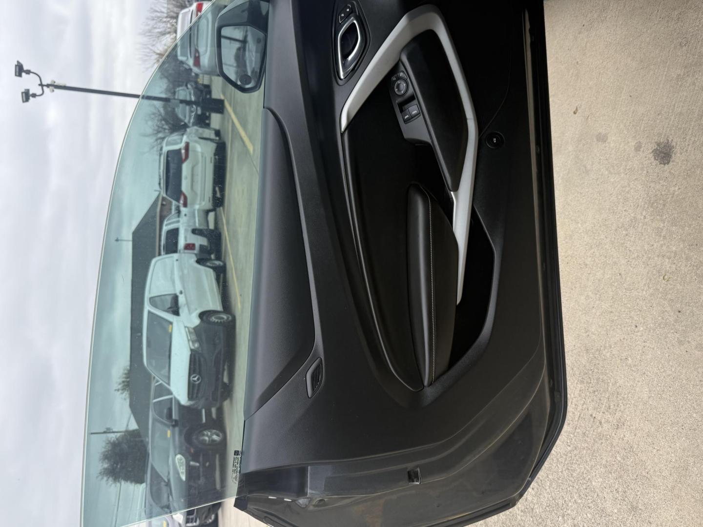 2017 Nightfall Gray Metallic /Jet Black, cloth Medium Ash Gray, cloth Chevrolet Camaro 54953 (1G1FB1RX9H0) with an 2.0L L4 DOHC 16V TURBO engine, 6-Speed Automatic transmission, located at 2401 E Main St., Grand Prairie, TX, 75050, (972) 262-4440, 32.748981, -96.969643 - Photo#20