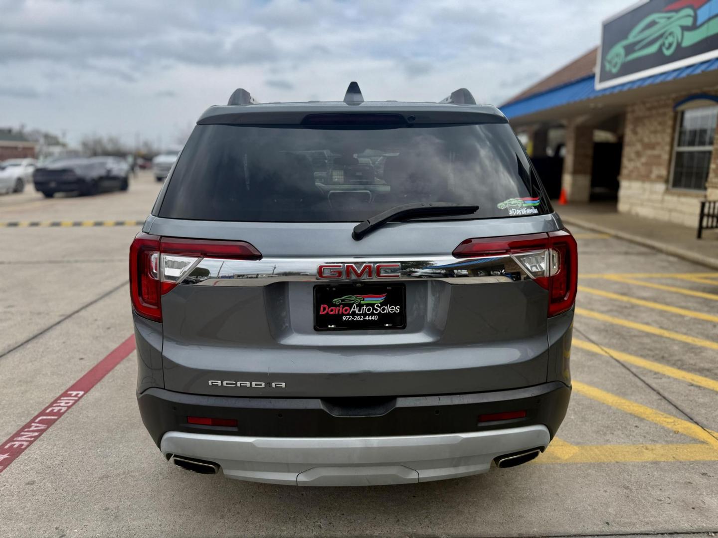 2020 Quicksilver Metallic /Cocoa/Light Ash Gray, leather Jet Black, leather GMC Acadia 70277 (1GKKNMLS9LZ) with an 3.6L V6 DOHC 24V engine, 9-Speed Automatic transmission, located at 2401 E Main St., Grand Prairie, TX, 75050, (972) 262-4440, 32.748981, -96.969643 - Photo#7