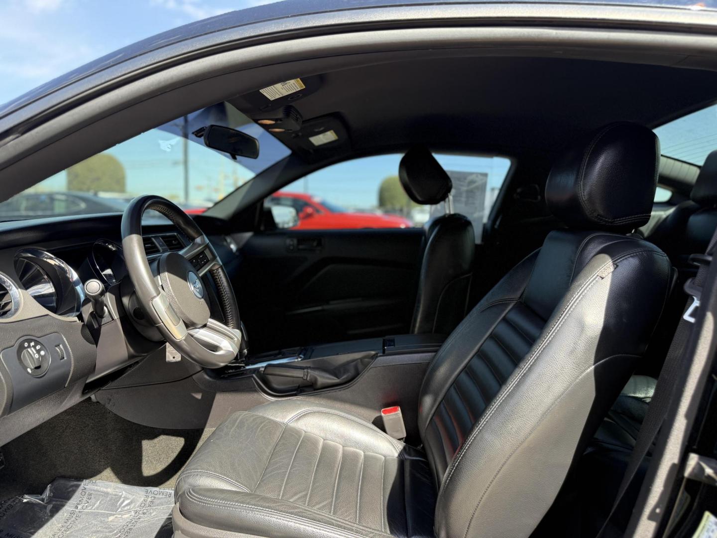 2014 /Charcoal Black Charcoal Black Medium Stone Ford Mustang 47327 (1ZVBP8CF3E5) with an 5.0L V8 DOHC 32V engine, 6-Speed Automatic6-Speed Manual transmission, located at 2401 E Main St., Grand Prairie, TX, 75050, (972) 262-4440, 32.748981, -96.969643 - Photo#11