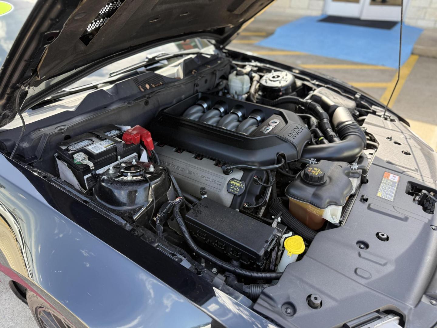 2014 /Charcoal Black Charcoal Black Medium Stone Ford Mustang 47327 (1ZVBP8CF3E5) with an 5.0L V8 DOHC 32V engine, 6-Speed Automatic6-Speed Manual transmission, located at 2401 E Main St., Grand Prairie, TX, 75050, (972) 262-4440, 32.748981, -96.969643 - Photo#20