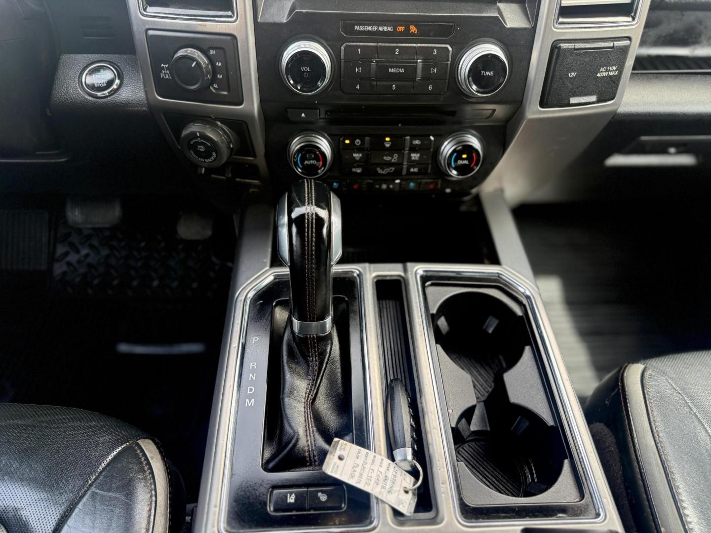 2018 Shadow Black/Magnetic Metallic /Black, leather Dark Marsala, leather Ford F-150 58802 (1FTEW1EG8JF) with an 3.5L V6 TURBO engine, 6-Speed Automatic transmission, located at 2401 E Main St., Grand Prairie, TX, 75050, (972) 262-4440, 32.748981, -96.969643 - Photo#16