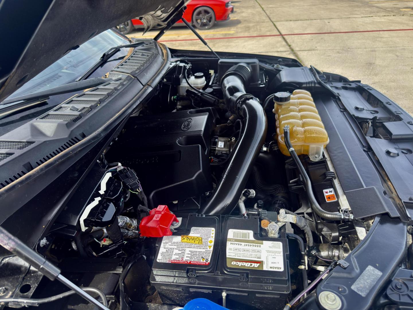 2018 Shadow Black/Magnetic Metallic /Black, leather Dark Marsala, leather Ford F-150 58802 (1FTEW1EG8JF) with an 3.5L V6 TURBO engine, 6-Speed Automatic transmission, located at 2401 E Main St., Grand Prairie, TX, 75050, (972) 262-4440, 32.748981, -96.969643 - Photo#24