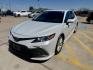 2023 Ice Cap /Macadamia Black Ash Toyota Camry 79444 (4T1C11AK1PU) with an 2.5L L4 DOHC 16V engine, 8-Speed Automatic transmission, located at 2401 E Main St., Grand Prairie, TX, 75050, (972) 262-4440, 32.748981, -96.969643 - Photo#0