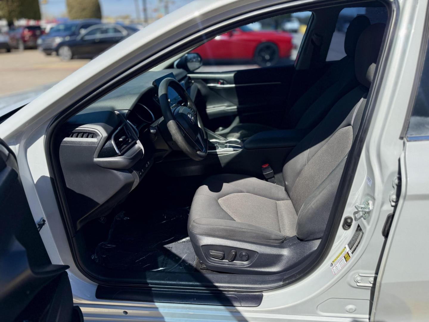 2023 Ice Cap /Macadamia Black Ash Toyota Camry 79444 (4T1C11AK1PU) with an 2.5L L4 DOHC 16V engine, 8-Speed Automatic transmission, located at 2401 E Main St., Grand Prairie, TX, 75050, (972) 262-4440, 32.748981, -96.969643 - Photo#9