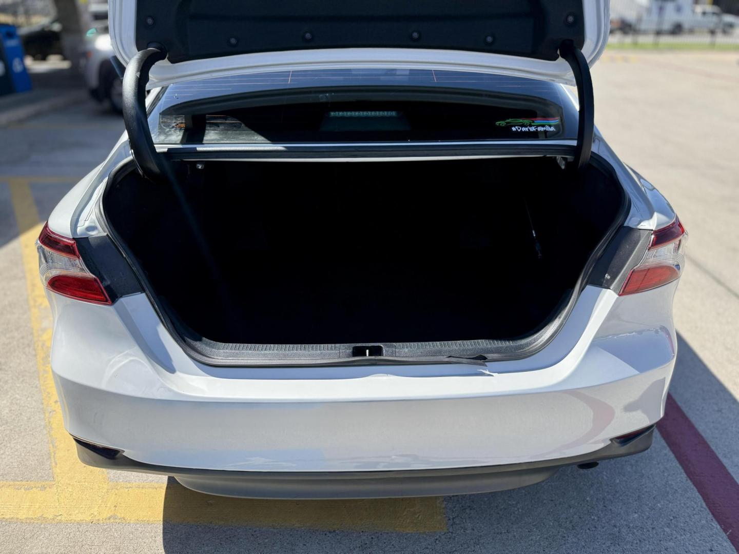 2023 Ice Cap /Macadamia Black Ash Toyota Camry 79444 (4T1C11AK1PU) with an 2.5L L4 DOHC 16V engine, 8-Speed Automatic transmission, located at 2401 E Main St., Grand Prairie, TX, 75050, (972) 262-4440, 32.748981, -96.969643 - Photo#18