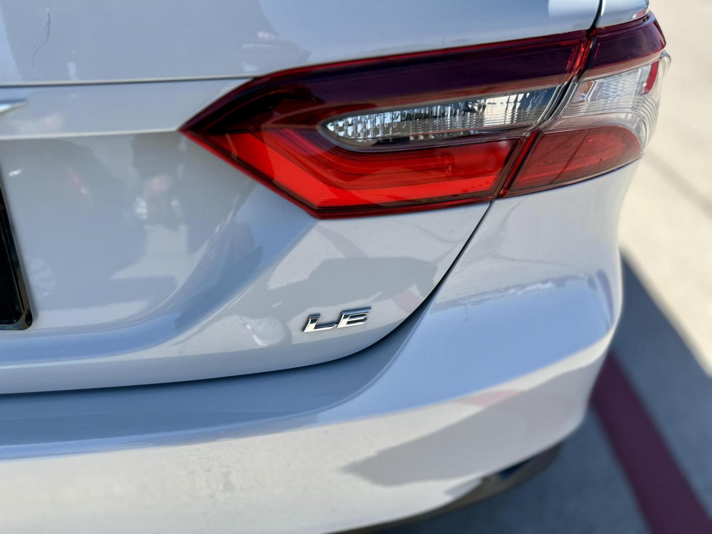 2023 Ice Cap /Macadamia Black Ash Toyota Camry 79444 (4T1C11AK1PU) with an 2.5L L4 DOHC 16V engine, 8-Speed Automatic transmission, located at 2401 E Main St., Grand Prairie, TX, 75050, (972) 262-4440, 32.748981, -96.969643 - Photo#19