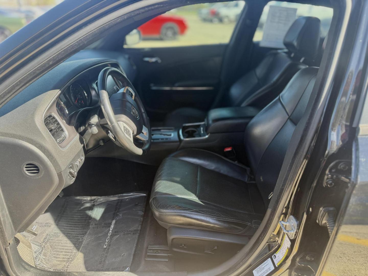 2014 Pitch Black /Black Light Frost Beige/Black Red/Black Tan/Black Dodge Charger 47538 (2C3CDXCT9EH) with an 5.7L V8 OHV 16V engine, 5-Speed Automatic transmission, located at 2401 E Main St., Grand Prairie, TX, 75050, (972) 262-4440, 32.748981, -96.969643 - Photo#16