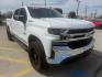 2020 Summit White /Gideon/Very Dark Atmosphere, cloth Gideon/Very Dar Chevrolet Silverado 1500 72104 (3GCUYDET2LG) with an 3.0L L6 DOHC 16V TURBO DIESEL engine, 6-Speed Automatic transmission, located at 2401 E Main St., Grand Prairie, TX, 75050, (972) 262-4440, 32.748981, -96.969643 - Photo#4