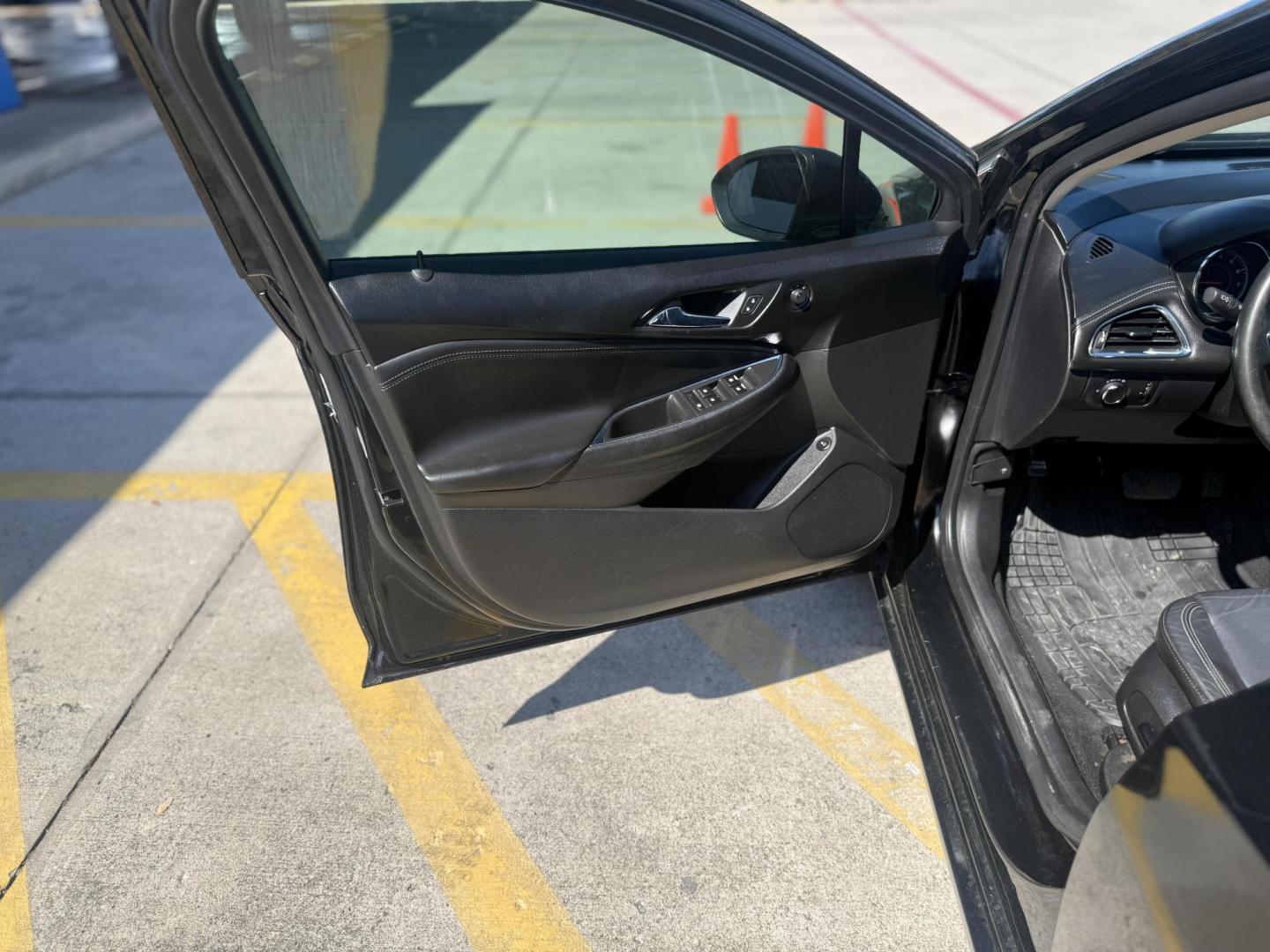 2017 Mosaic Black Metallic /Dark Atmosphere/Medium Atmosphere, leather Jet Bla Chevrolet Cruze 55694 (1G1BF5SM0H7) with an 1.4L L4 DOHC 16V TURBO engine, 6-Speed Automatic transmission, located at 2401 E Main St., Grand Prairie, TX, 75050, (972) 262-4440, 32.748981, -96.969643 - Photo#12