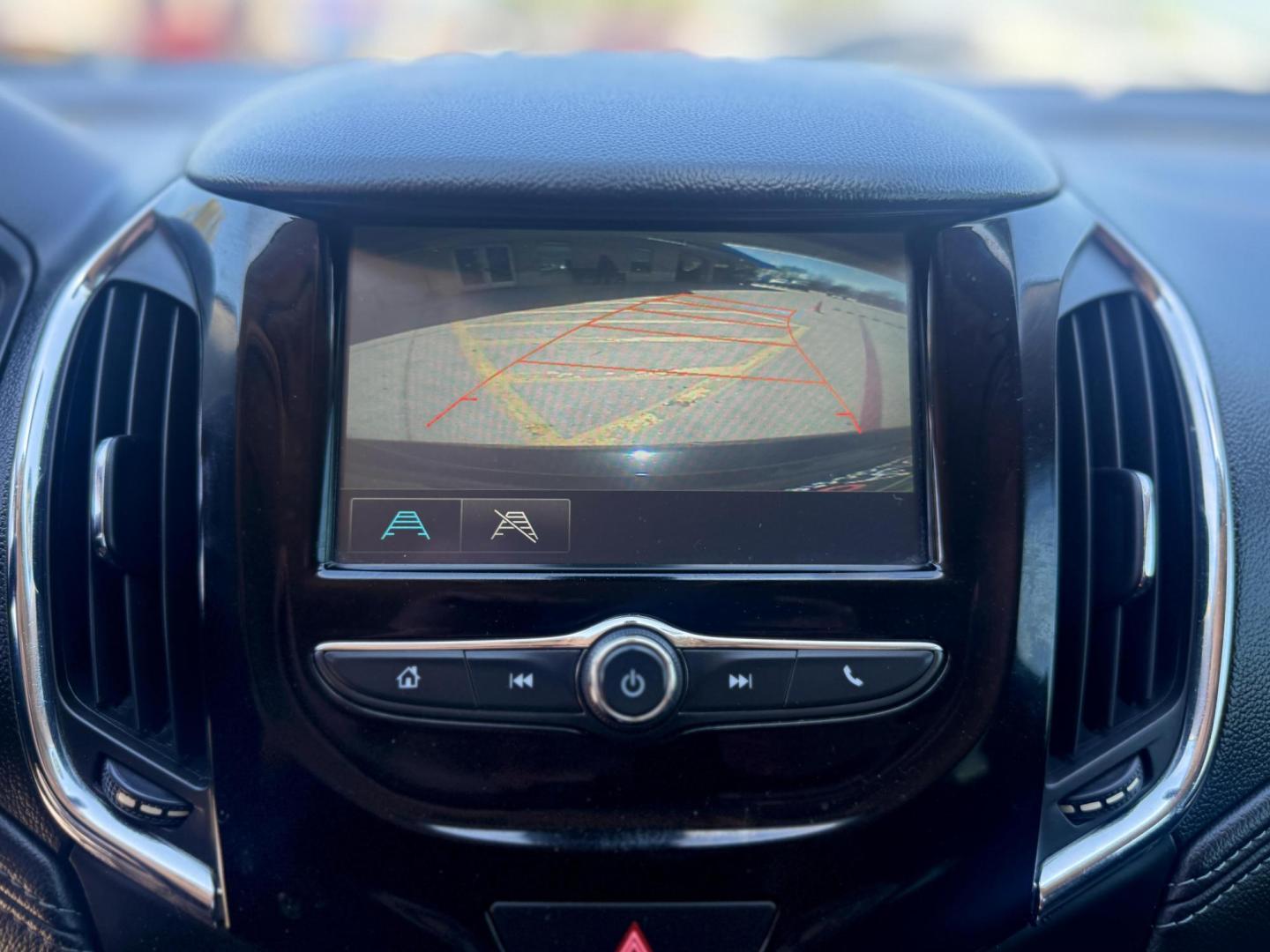 2017 Mosaic Black Metallic /Dark Atmosphere/Medium Atmosphere, leather Jet Bla Chevrolet Cruze 55694 (1G1BF5SM0H7) with an 1.4L L4 DOHC 16V TURBO engine, 6-Speed Automatic transmission, located at 2401 E Main St., Grand Prairie, TX, 75050, (972) 262-4440, 32.748981, -96.969643 - Photo#19