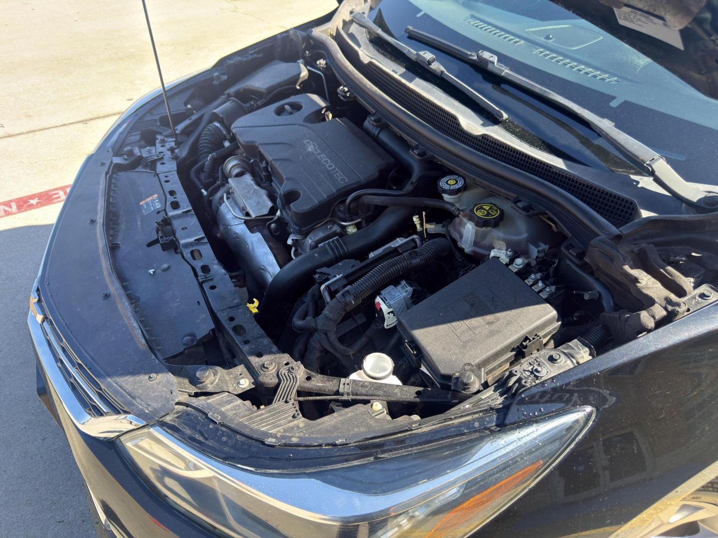 2017 Mosaic Black Metallic /Dark Atmosphere/Medium Atmosphere, leather Jet Bla Chevrolet Cruze 55694 (1G1BF5SM0H7) with an 1.4L L4 DOHC 16V TURBO engine, 6-Speed Automatic transmission, located at 2401 E Main St., Grand Prairie, TX, 75050, (972) 262-4440, 32.748981, -96.969643 - Photo#24