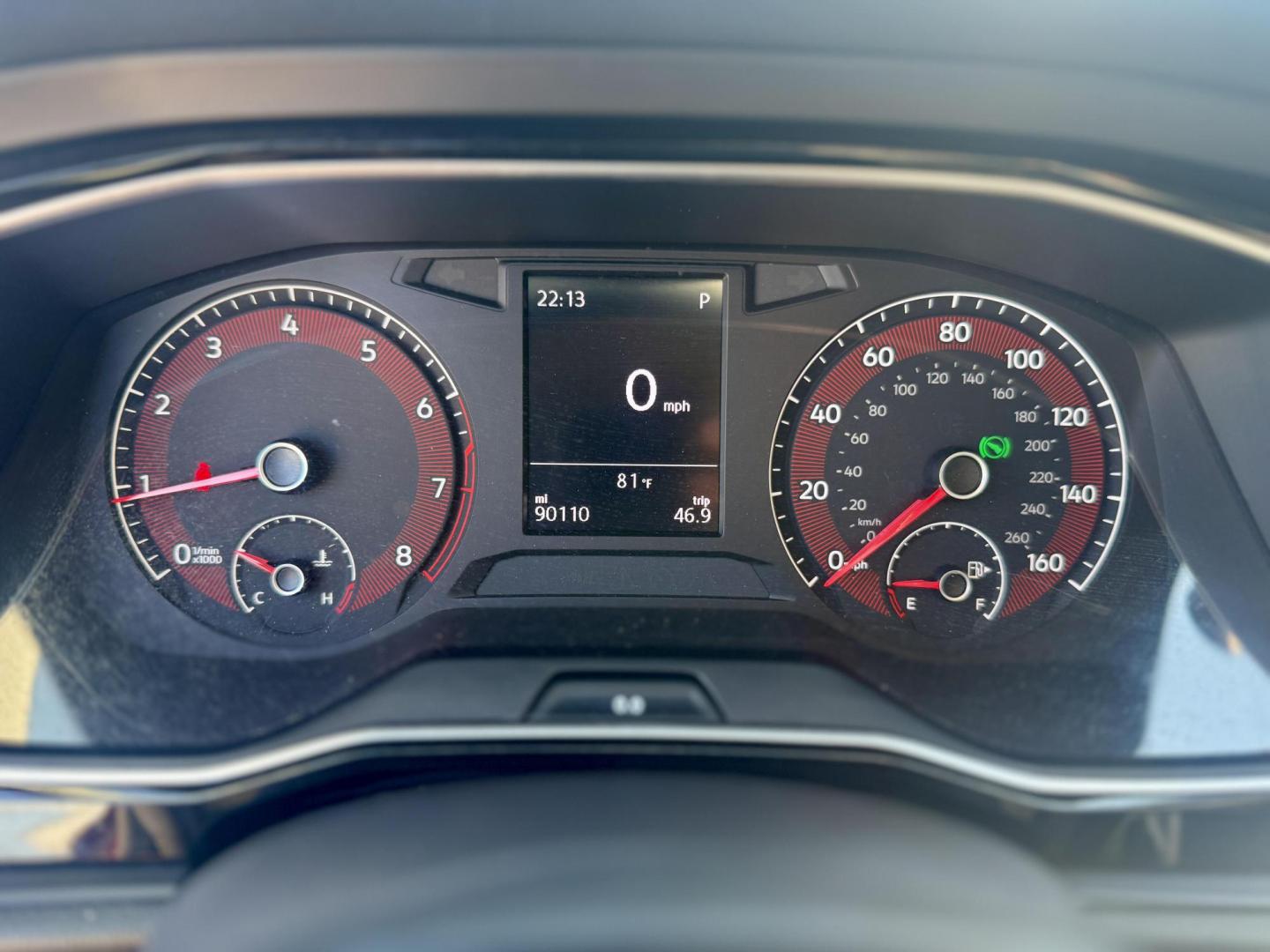 2019 Tornado Red /Storm Gray, cloth Titan Black, cloth Volkswagen Jetta 62580 (3VWC57BUXKM) with an 1.4L L4 DOHC 16V engine, 8-Speed Automatic transmission, located at 2401 E Main St., Grand Prairie, TX, 75050, (972) 262-4440, 32.748981, -96.969643 - Photo#11