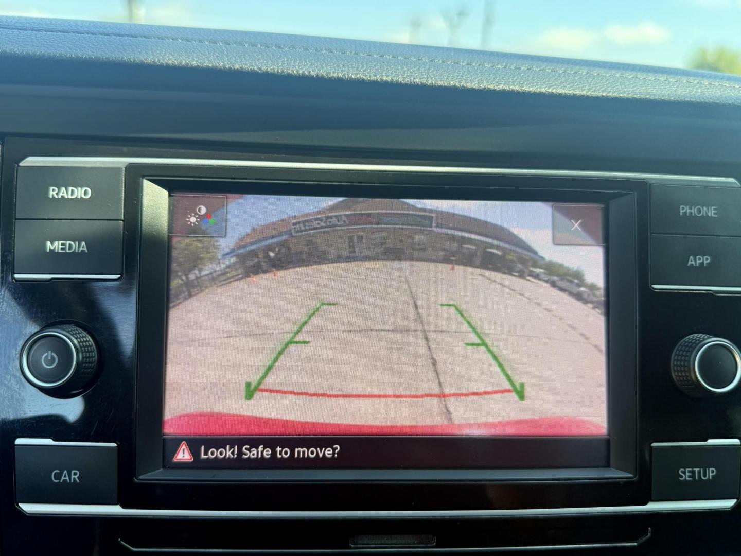 2019 Tornado Red /Storm Gray, cloth Titan Black, cloth Volkswagen Jetta 62580 (3VWC57BUXKM) with an 1.4L L4 DOHC 16V engine, 8-Speed Automatic transmission, located at 2401 E Main St., Grand Prairie, TX, 75050, (972) 262-4440, 32.748981, -96.969643 - Photo#16