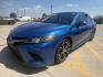 2018 Blue Crush Metallic /Ash, leatherette/cloth Black, leatherette/cloth Toyota Camry 59159 (4T1B11HK7JU) with an 2.5L L4 DOHC 16V engine, 8-Speed Automatic transmission, located at 2401 E Main St., Grand Prairie, TX, 75050, (972) 262-4440, 32.748981, -96.969643 - Photo#25