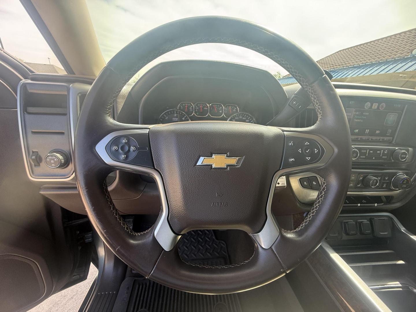 2014 Blue Granite Metallic /Cocoa/Dune Cocoa/Dune Jet Black Jet Black Jet Blac Chevrolet Silverado 1500 47042 (3GCPCREC5EG) with an 5.3L V8 OHV 16V engine, 6-Speed Automatic transmission, located at 2401 E Main St., Grand Prairie, TX, 75050, (972) 262-4440, 32.748981, -96.969643 - Photo#1