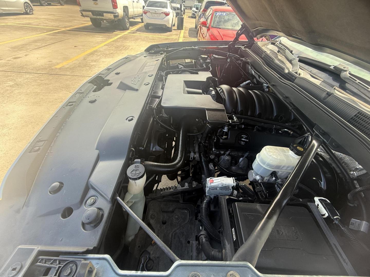2014 Blue Granite Metallic /Cocoa/Dune Cocoa/Dune Jet Black Jet Black Jet Blac Chevrolet Silverado 1500 47042 (3GCPCREC5EG) with an 5.3L V8 OHV 16V engine, 6-Speed Automatic transmission, located at 2401 E Main St., Grand Prairie, TX, 75050, (972) 262-4440, 32.748981, -96.969643 - Photo#4