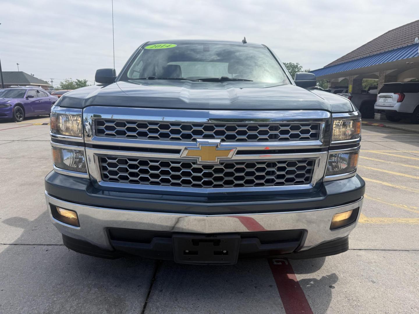2014 Blue Granite Metallic /Cocoa/Dune Cocoa/Dune Jet Black Jet Black Jet Blac Chevrolet Silverado 1500 47042 (3GCPCREC5EG) with an 5.3L V8 OHV 16V engine, 6-Speed Automatic transmission, located at 2401 E Main St., Grand Prairie, TX, 75050, (972) 262-4440, 32.748981, -96.969643 - Photo#8