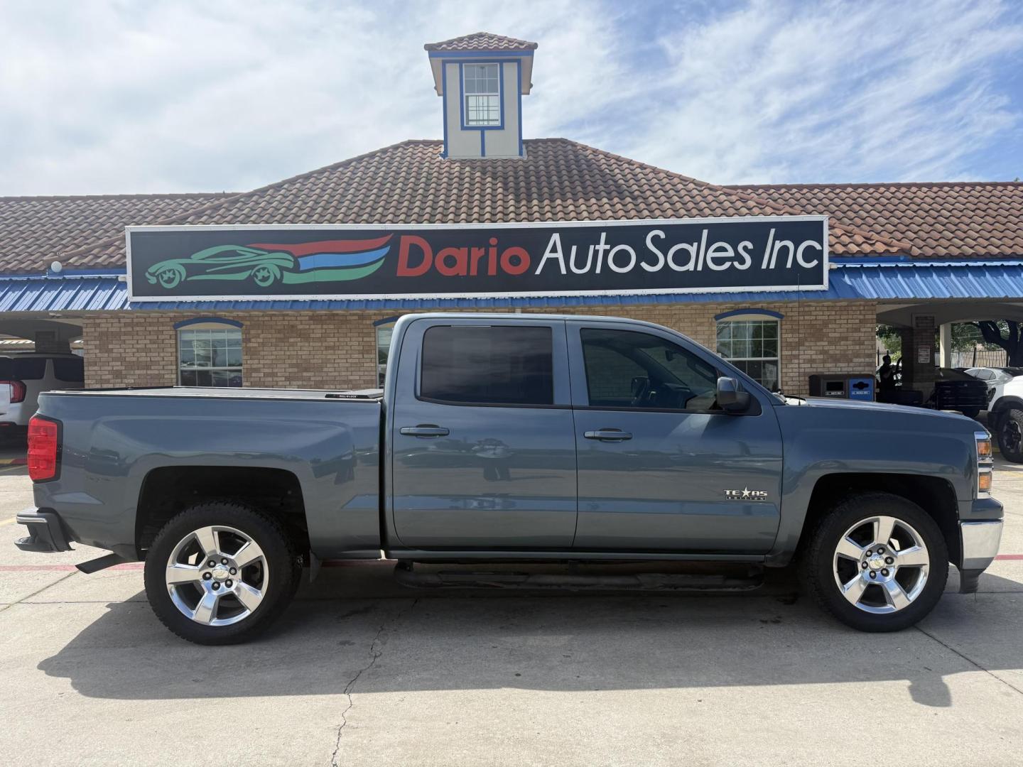 2014 Blue Granite Metallic /Cocoa/Dune Cocoa/Dune Jet Black Jet Black Jet Blac Chevrolet Silverado 1500 47042 (3GCPCREC5EG) with an 5.3L V8 OHV 16V engine, 6-Speed Automatic transmission, located at 2401 E Main St., Grand Prairie, TX, 75050, (972) 262-4440, 32.748981, -96.969643 - Photo#11