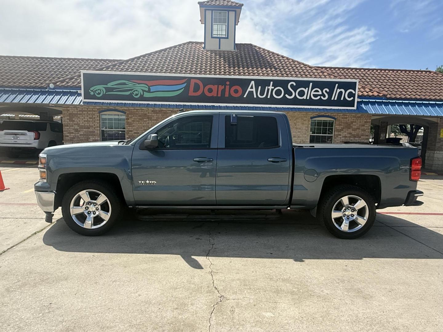 2014 Blue Granite Metallic /Cocoa/Dune Cocoa/Dune Jet Black Jet Black Jet Blac Chevrolet Silverado 1500 47042 (3GCPCREC5EG) with an 5.3L V8 OHV 16V engine, 6-Speed Automatic transmission, located at 2401 E Main St., Grand Prairie, TX, 75050, (972) 262-4440, 32.748981, -96.969643 - Photo#12