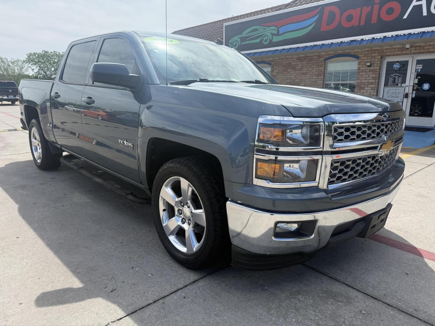 2014 Blue Granite Metallic /Cocoa/Dune Cocoa/Dune Jet Black Jet Black Jet Blac Chevrolet Silverado 1500 47042 (3GCPCREC5EG) with an 5.3L V8 OHV 16V engine, 6-Speed Automatic transmission, located at 2401 E Main St., Grand Prairie, TX, 75050, (972) 262-4440, 32.748981, -96.969643 - Photo#16