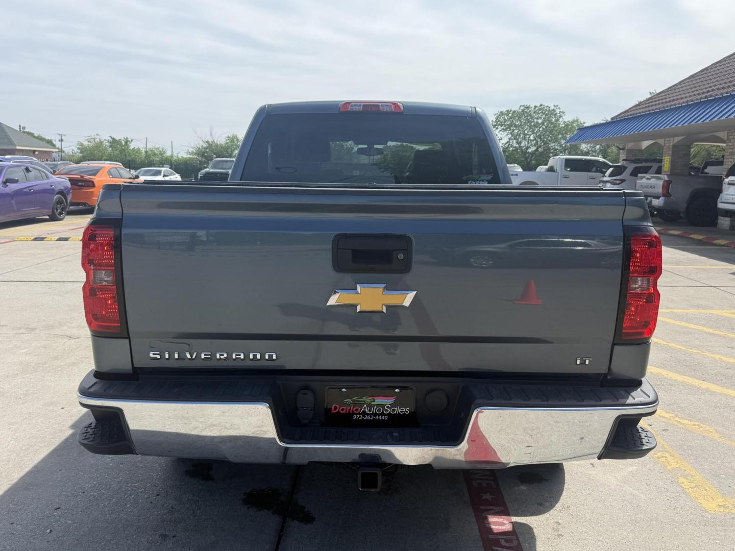 2014 Blue Granite Metallic /Cocoa/Dune Cocoa/Dune Jet Black Jet Black Jet Blac Chevrolet Silverado 1500 47042 (3GCPCREC5EG) with an 5.3L V8 OHV 16V engine, 6-Speed Automatic transmission, located at 2401 E Main St., Grand Prairie, TX, 75050, (972) 262-4440, 32.748981, -96.969643 - Photo#23