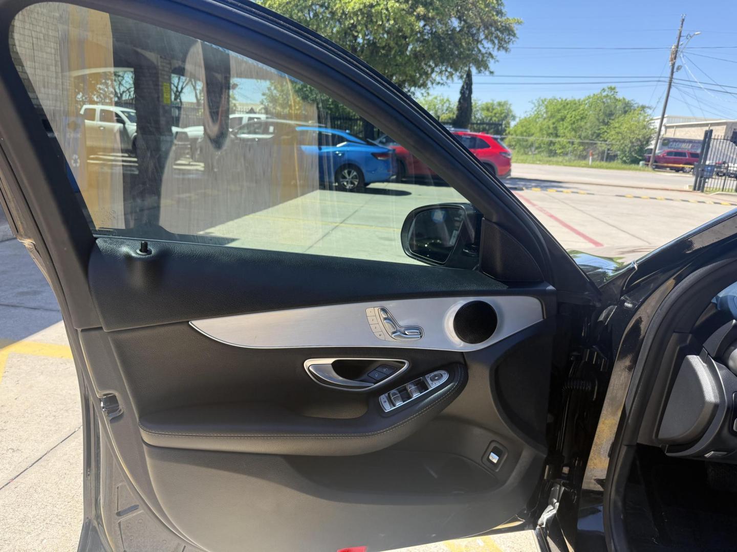 2019 Black /Black, leather Black, leatherette Cranberry Red/Bl Mercedes-Benz C-Class 67250 (55SWF8DB0KU) with an 2.0L L4 DOHC 16V engine, 9-Speed Automatic transmission, located at 2401 E Main St., Grand Prairie, TX, 75050, (972) 262-4440, 32.748981, -96.969643 - Photo#8