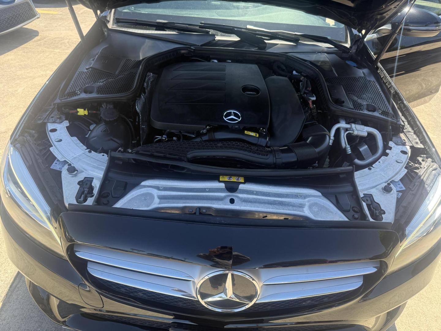2019 Black /Black, leather Black, leatherette Cranberry Red/Bl Mercedes-Benz C-Class 67250 (55SWF8DB0KU) with an 2.0L L4 DOHC 16V engine, 9-Speed Automatic transmission, located at 2401 E Main St., Grand Prairie, TX, 75050, (972) 262-4440, 32.748981, -96.969643 - Photo#13