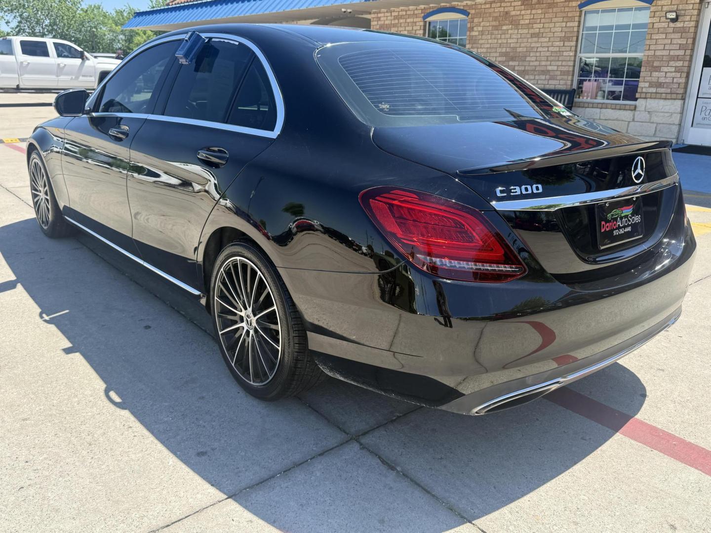 2019 Black /Black, leather Black, leatherette Cranberry Red/Bl Mercedes-Benz C-Class 67250 (55SWF8DB0KU) with an 2.0L L4 DOHC 16V engine, 9-Speed Automatic transmission, located at 2401 E Main St., Grand Prairie, TX, 75050, (972) 262-4440, 32.748981, -96.969643 - Photo#15