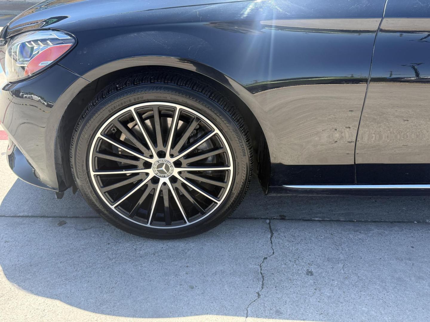 2019 Black /Black, leather Black, leatherette Cranberry Red/Bl Mercedes-Benz C-Class 67250 (55SWF8DB0KU) with an 2.0L L4 DOHC 16V engine, 9-Speed Automatic transmission, located at 2401 E Main St., Grand Prairie, TX, 75050, (972) 262-4440, 32.748981, -96.969643 - Photo#23